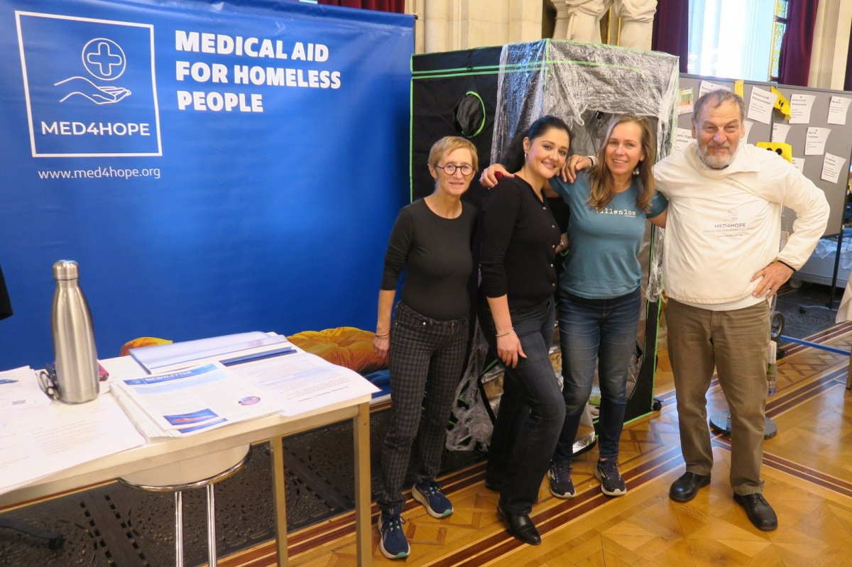 MED4HOPE bei der Freiwilligenmesse