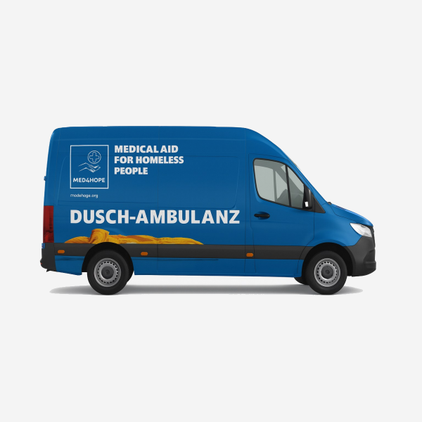 Mobile Dusch-Ambulanz